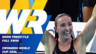 Download lagu 🇦🇺🔥World Record! Lani Pallister Tops Katie Ledecky’s 800m Freestyle Mark | Swimming World Cup 2025 mp3