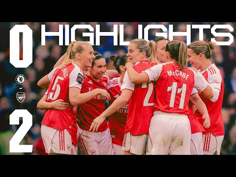 DERBY DAY DOMINANCE 🔥 | HIGHLIGHTS | Chelsea vs Arsenal (0-2) | WSL