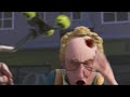 Carl Hits Construction Worker With Blood FX Version 1 Fan Edit