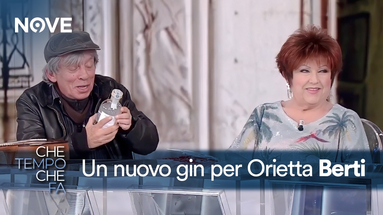 Orietta Berti "Il gin Presobene non lo bevo, lo tengo come ricordo" | Che tempo che fa