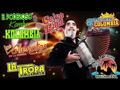 Cumbias Mix :Los Vallenatos ,Celso Piña,Super Grupo Colombia..30 canciones hermosas e inolvidables.💫