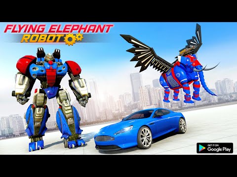 Flying Elephant Robot Car Transform