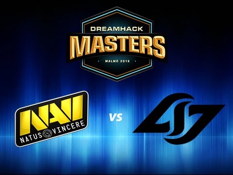 NaVi vs CLG CS:GO Dreamhack Masters Malmö 2016 [13/4/16] [Dust2] Map1 BO1