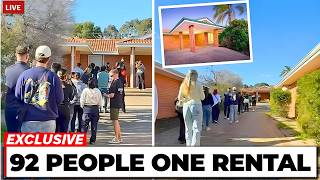 92 People Queue For ONE Perth Rental - WA Housing Shortage Explained