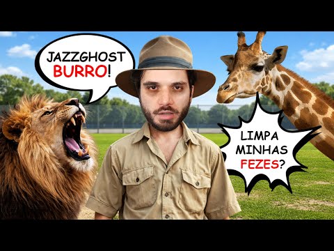 EU ABRI UM ZOOLÓGICO, MAS TODOS OS ANIMAIS TEM A MINHA VOZ IRRITANTE!
