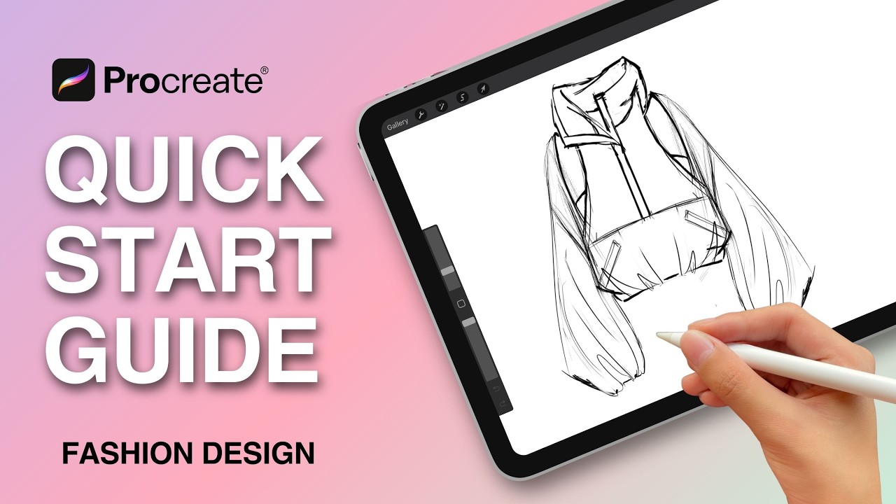 Procreate for Clothing Design - Beginner's Tutorial