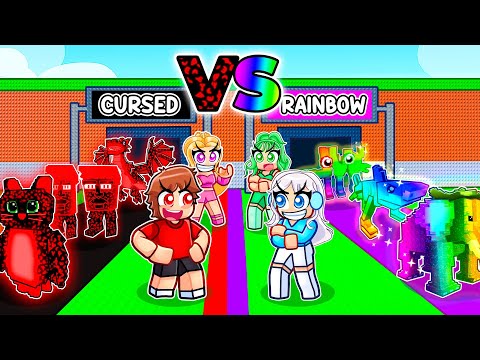 Cursed Vs Rainbow Challenge In Steal A Brainrot...