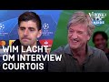 Wim lacht om interview Courtois: 'Heeft niet veel te melden' | CHAMPIONS LEAGUE