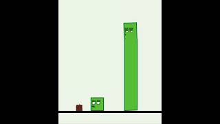 How tall is this rectangle #flatland #numberblocks