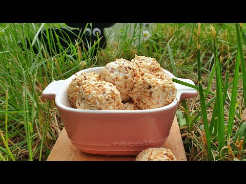 Preukusne SUSAM KUGLICE od samo tri sastojka!