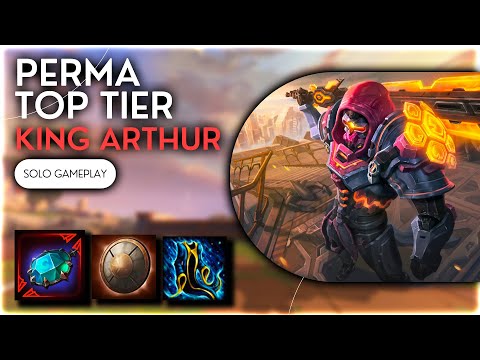 KING ARTHUR WILL ALWAYS BE A TOP TIER SOLO - King Arthur Solo SMITE Conquest Gameplay
