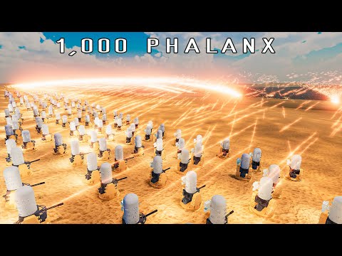 1,000 PHALANX vs 1 MILLION EVIL ARMY | Ultimate Epic Battle Simulator 2 UEBS 2