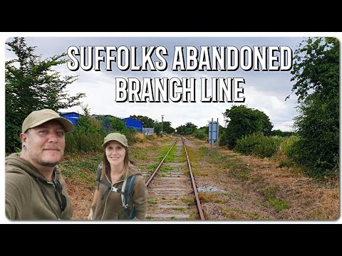 LOST RAILWAYS Suffolk. Walking The Aldeburgh to Saxmundham Branch Line.
