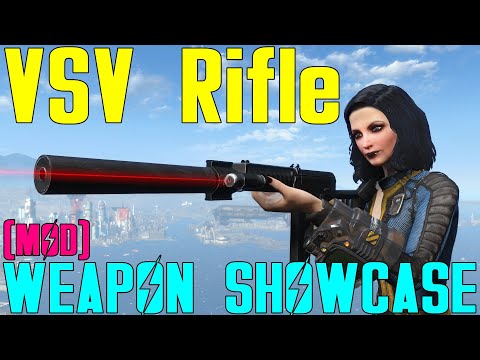 Fallout 4: Weapon Showcases: VSV Rifle (Mod)