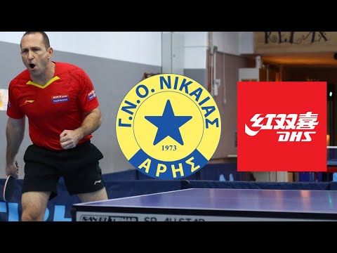 KOUS vs LAMPRINOS table tennis match | Aris Nikaias Elite Series 🏓 Tournament 🏟️ @Tabletennis11