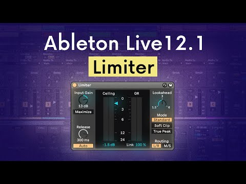 Ableton Live 12.1 Limiter - EVERYTHING You Need to Know!