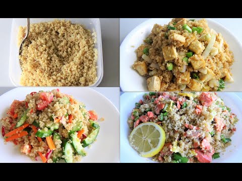 3 Delicious Quinoa Recipes - Asian Style