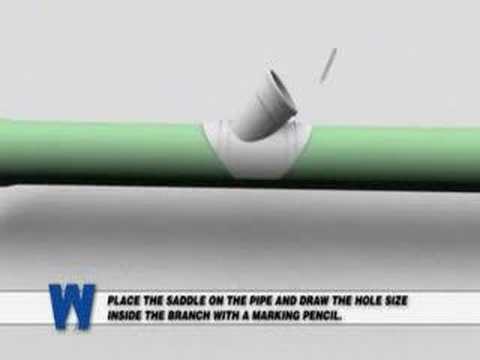 Preview of Lesson 35: PVC SEWER SADDLE INSTALLATION (Animation)