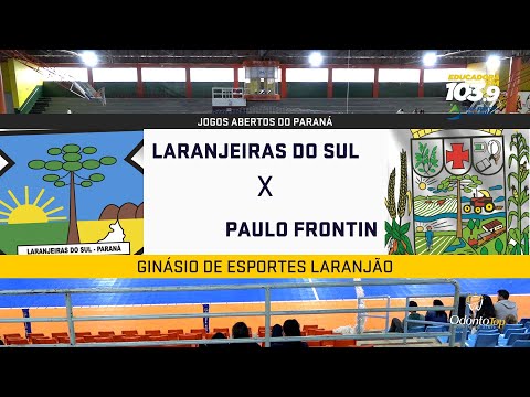 JAPS 2025 - LARANJEIRAS DO SUL X PAULO FRONTIN - FUTSAL MASCULINO