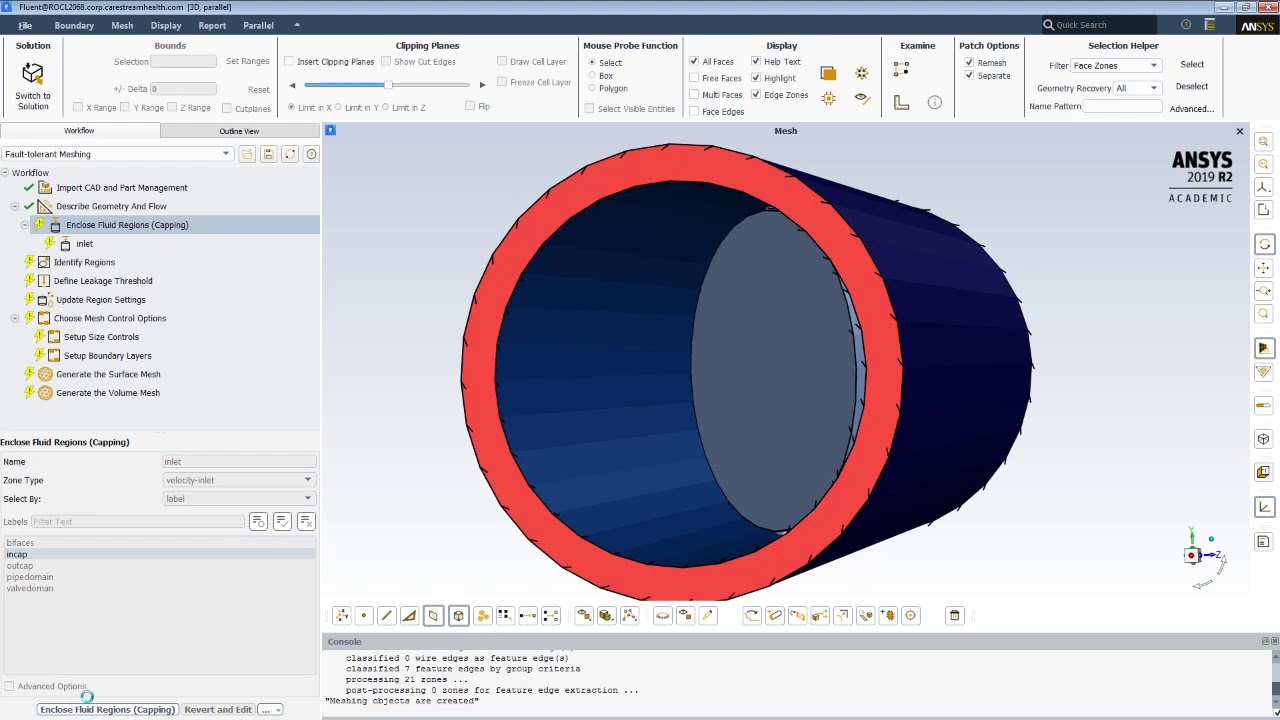 Fluent Fault-tolerant Meshing