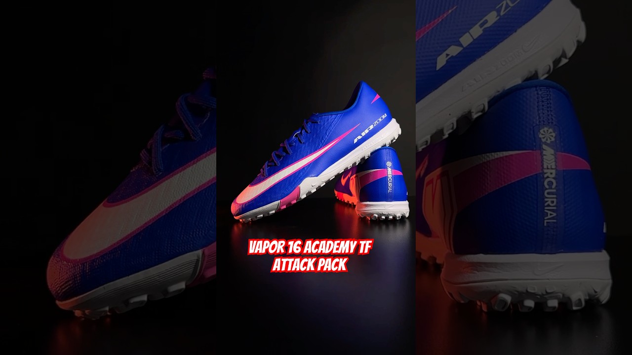 Giày Bóng Đá Nike Mercurial Vapor 16 Academy TF Attack Pack FQ8449-446 Xanh Dương