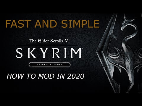 how to mod Skyrim SE in 2020 using Vortex