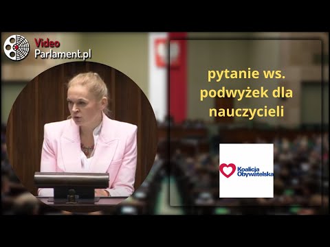 Barbara Nowacka: Zapowiedź 30% podwyżek dla nauczycieli