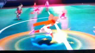 Inazuma eleven strikers : ma team vs Les Ogres