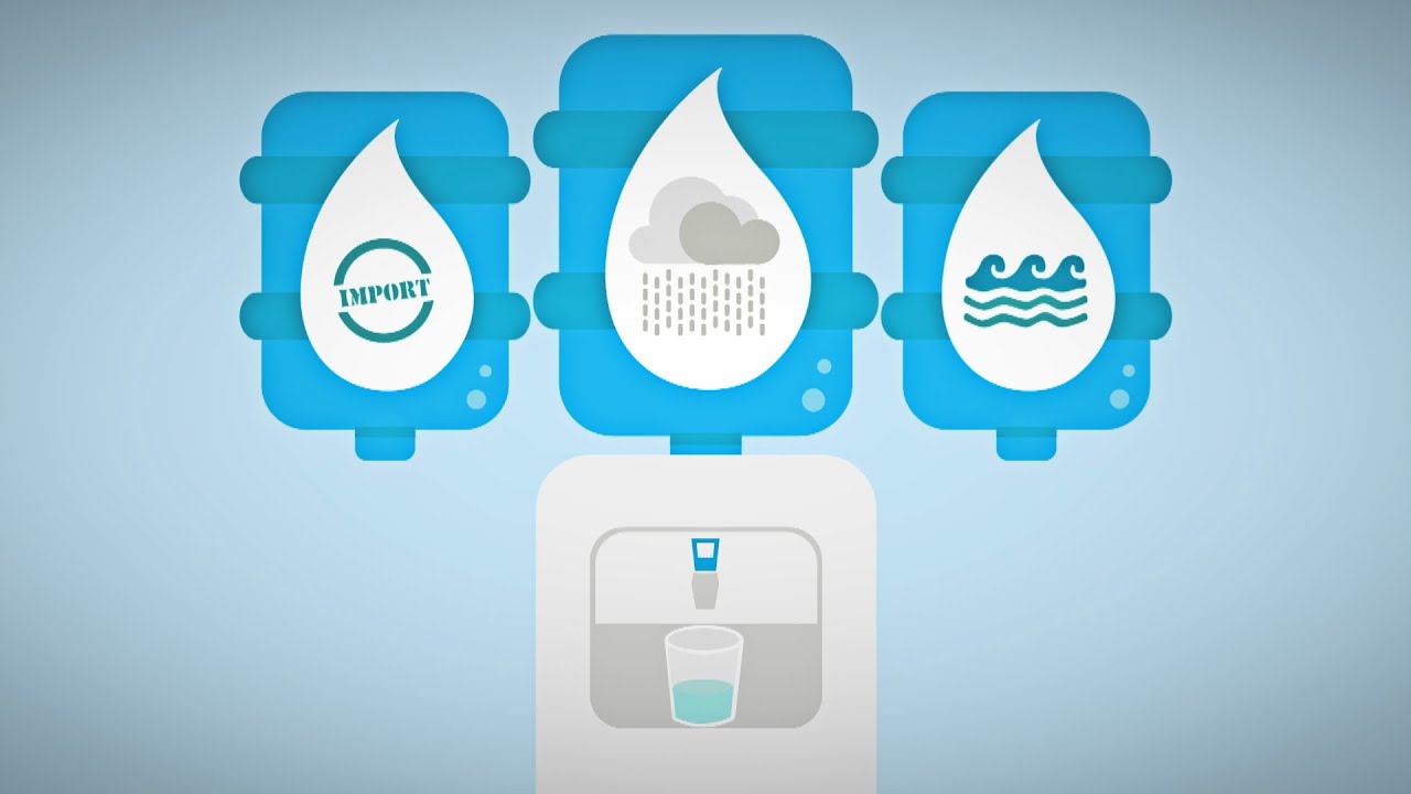 Where does Singapore get its water from?