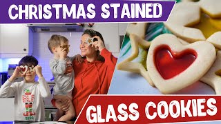 Christmas Stained Glass Cookies - Christmas cookie recipe - Christmas Recipe