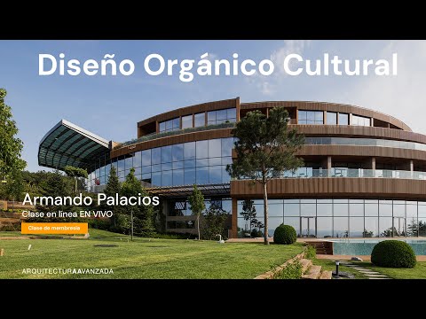 Diseño Orgánico para un Centro Cultural | Arq. Armando Palacios | Arquitectura Avanzada