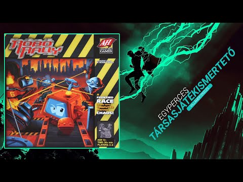 #188. RoboRally | Egyperces társasjátékismertető - Game-Obscura