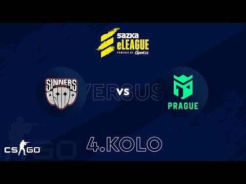CS:GO - SINNERS vs ENTROPIQ PRAGUE | 4. KOLO DOHRÁVKA - 2. split Sazka eLEAGUE 2021 Highlights