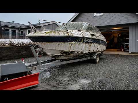 Man Turns ABANDONED Boat Into a Luxury Yacht | Start to Finish by @frengen_engineering