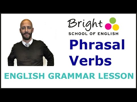 Phrasal Verbs - English Grammar Lesson - Bright School