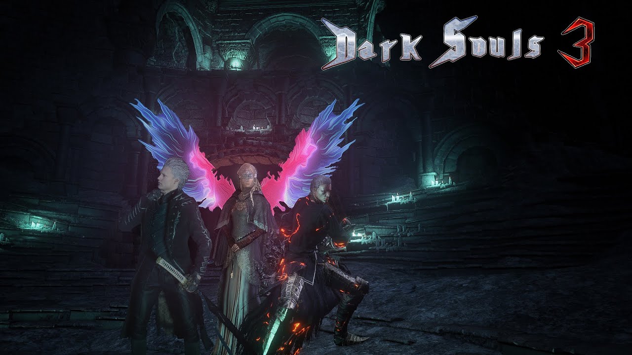 Dark Souls 3 - Vergil cosplay (Devil May Cry 5)