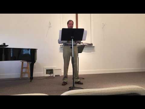 Scene and Air, M. Bergson, clarinet and piano