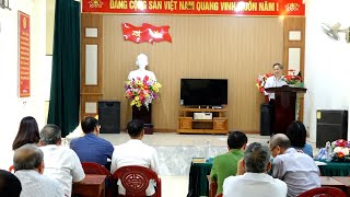 Đồng chí Vũ Thành Tôn, Phó Bí thư Thường trực Thành ủy dự sinh hoạt tại Chi bộ tổ dân phố 4 phường Bắc Sơn