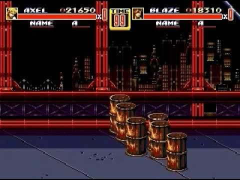 Streets of Rage 2 - infinite continues glitch