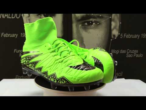 2015 Nike Hypervenom Phantom II FG Football Boots - Grass Green/Black