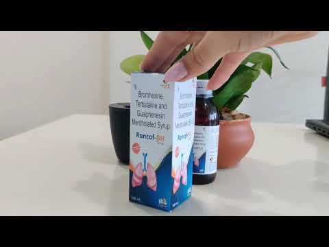 Terbutaline 1.25mg + Bromhexine  Hydrochloride 4mg +Guaiphenesin 2.5mg