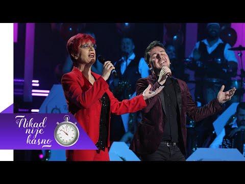 Aleksandra Rakonjac Saska i Milos Vojinovic - Mi mou thimonis - (live) - NNK - EM 15 - 01.01.2023.