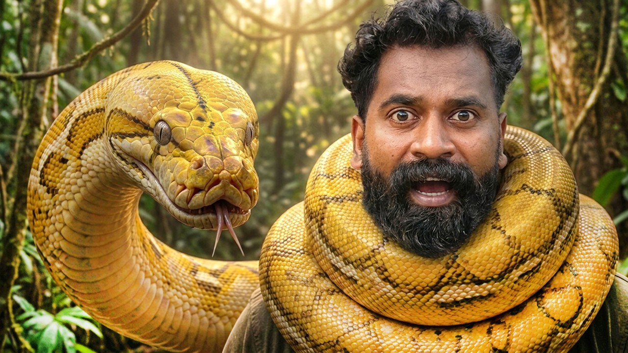 Playing with Snakes in Thailand 😱🐍 | Episode 2 | തായ്‌ലൻഡിലെ മലമ്പാമ്പിനൊപ്പം | 