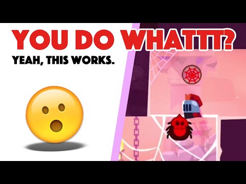 Lure the spider away – King of Thieves Base 97