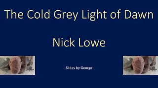 Nick Lowe   The Cold Grey Light of Dawn  karaoke