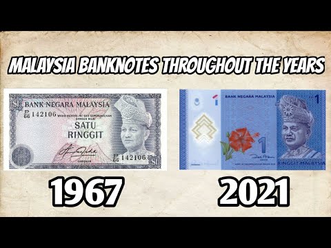 Malaysia Banknotes Throughout The Years | Sejarah Matawang Malaysia