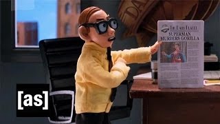 Nerd at the Daily Planet | Robot Chicken | Adult Swim