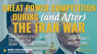Great Power Competition During (and After) the Iran War