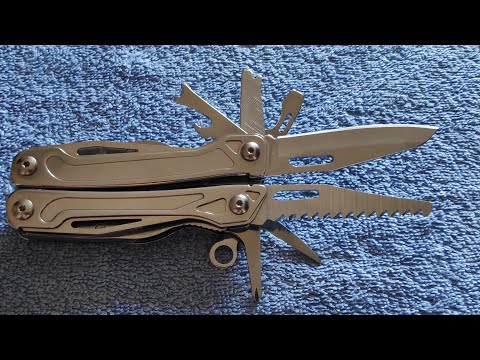 HX Outdoors 14 in 1 Multitool - Unboxing
