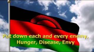 Malawi National Anthem (English Lyrics) + Flag change over time